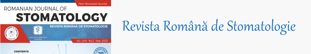 Revista Română de Stomatologie