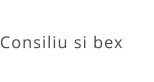 Consiliu si bex